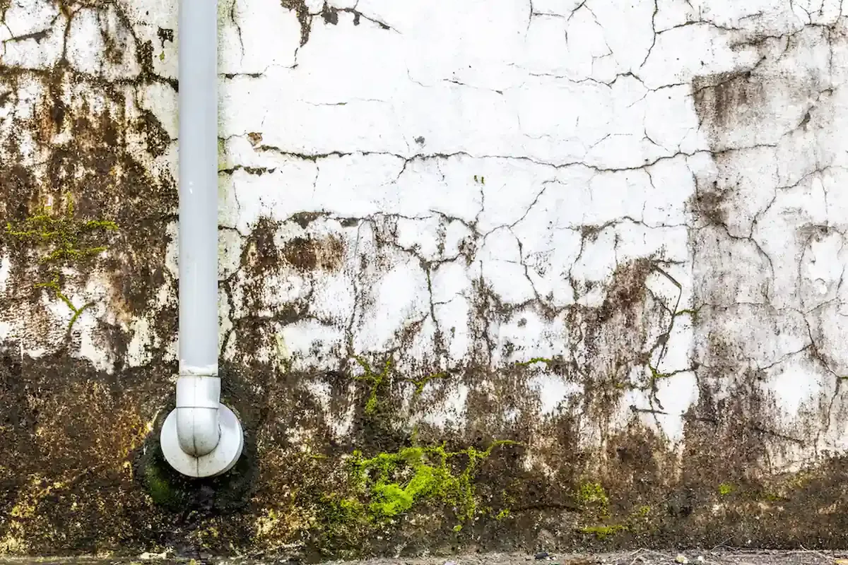 Suintements sur murs enterrés